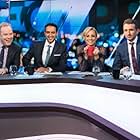 Peter Helliar, Carrie Bickmore, Waleed Aly, and Tommy Little in Episode 12 June 2018 (2018)