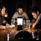 Joel Edgerton, Carmen Ejogo, Riley Keough, Christopher Abbott, and Kelvin Harrison Jr. in It Comes at Night (2017)