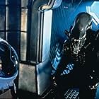 Sigourney Weaver, Bolaji Badejo, and Percy Edwards in Alien (1979)