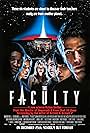 Elijah Wood, Josh Hartnett, Jordana Brewster, Clea DuVall, Laura Harris, and Usher in The Faculty (1998)