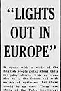 Lights Out in Europe (1940)