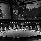 Peter Sellers, George C. Scott, Jeff Silk, Victor Harrington, and Joe Phelps in Dr. Strangelove or: How I Learned to Stop Worrying and Love the Bomb (1964)