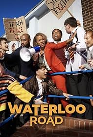 Angela Griffin, Liam Scholes, Ava Flannery, Vincent Jerome, Noah Valentine, Katherine Pearce, Thapelo Ray, and Adam Ali in Waterloo Road (2006)