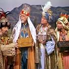 Douglas Fairbanks Jr., Arte Johnson, Dave Madden, and Dick Whittington in Rowan & Martin's Laugh-In (1967)
