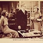 Myrna Loy, Alice Brady, and Frank Morgan in When Ladies Meet (1933)