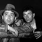 Claude Brasseur and Jean-Pierre Cassel in The Elusive Corporal (1962)