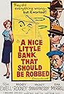 Mickey Rooney, Tom Ewell, Dina Merrill, and Mickey Shaughnessy in A Nice Little Bank That Should Be Robbed (1958)