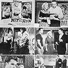 Robert Cassidy, Vince Edwards, Hugo Haas, Carl Milletaire, and Cleo Moore in Hit and Run (1957)