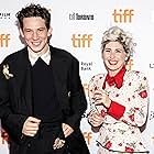 Morgan Kibby and Josh O'Connor at an event for Mothering Sunday (2021)