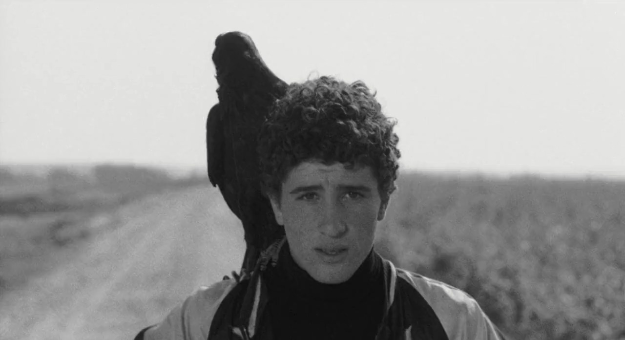 Ninetto Davoli in The Hawks and the Sparrows (1966)