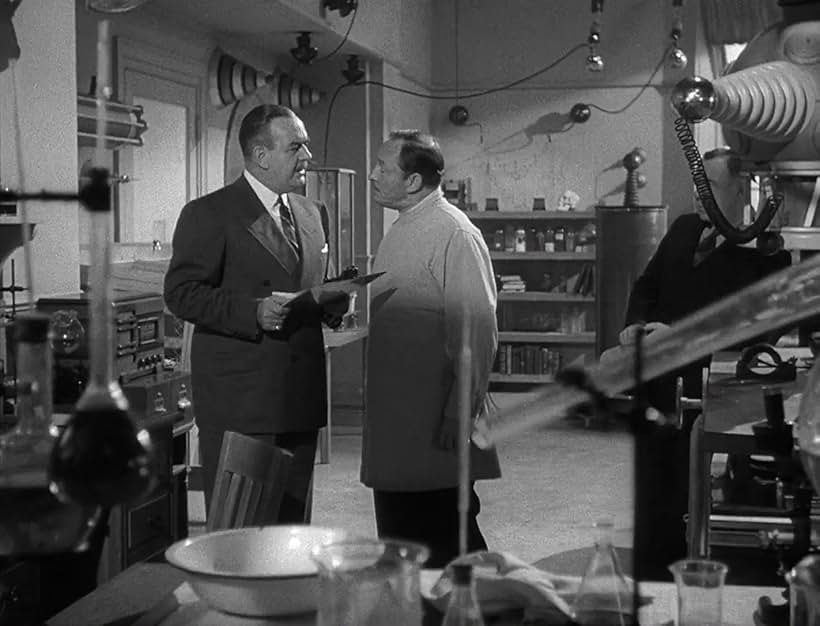 Lionel Atwill, William B. Davidson, and Ben Taggart in Man Made Monster (1941)