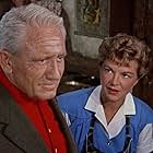 Spencer Tracy and Claire Trevor in The Mountain (1956)