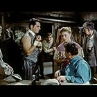 Bernard Cribbins, Bill Owen, Ron Randell, George Relph, Harry Secombe, and Susan Shaw in Davy (1957)