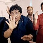 Bharat Mistri, Kumud Pant, Kishore Bhatt, Dimple Kumar, and Parvinder Nandhra in Aaj Masti Mein Nachne De (2017)