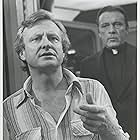 Richard Burton and John Boorman in Exorcist II: The Heretic (1977)