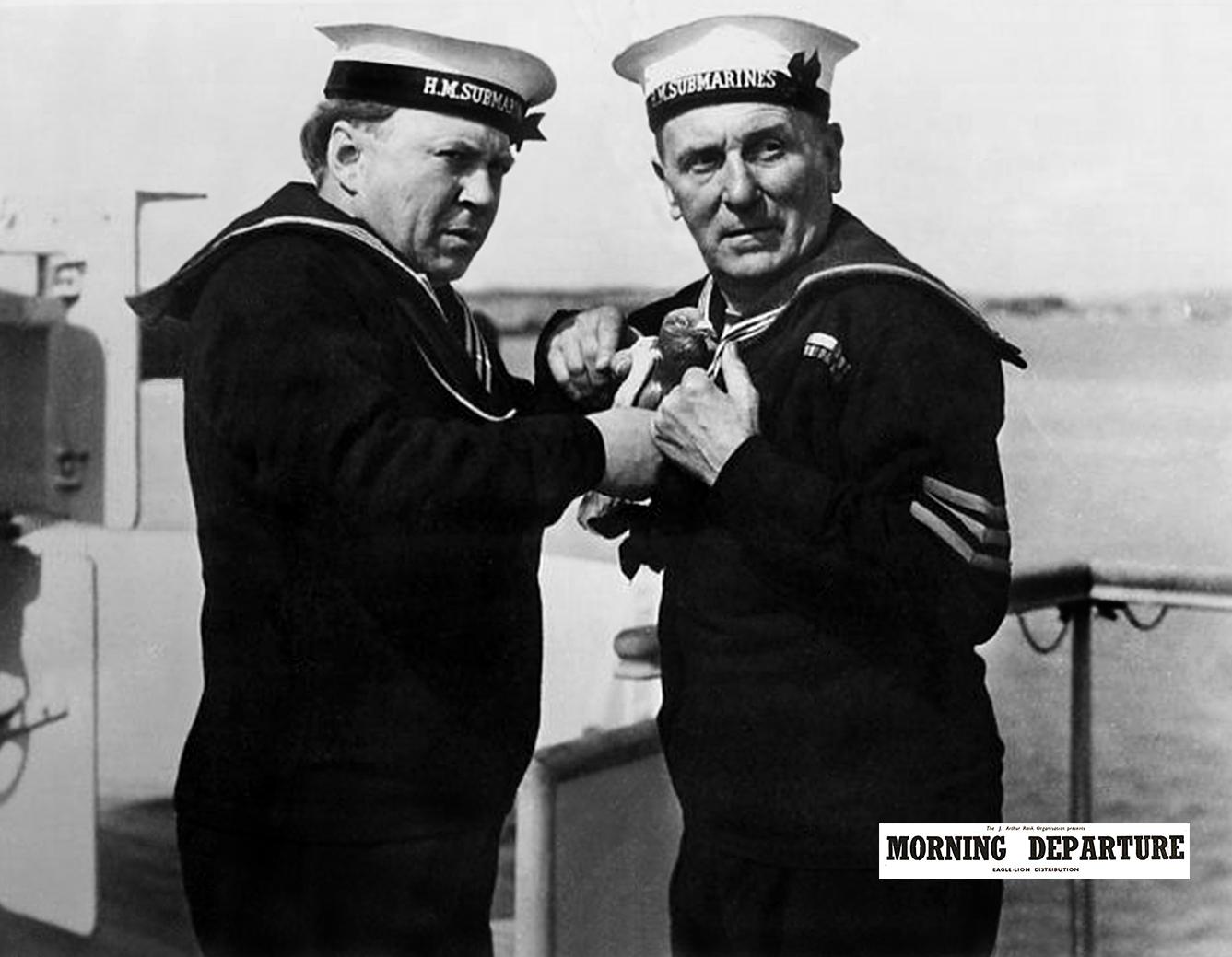 James Hayter and Wylie Watson in Operation Disaster (1950)