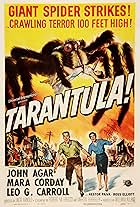 John Agar and Mara Corday in Tarantula (1955)