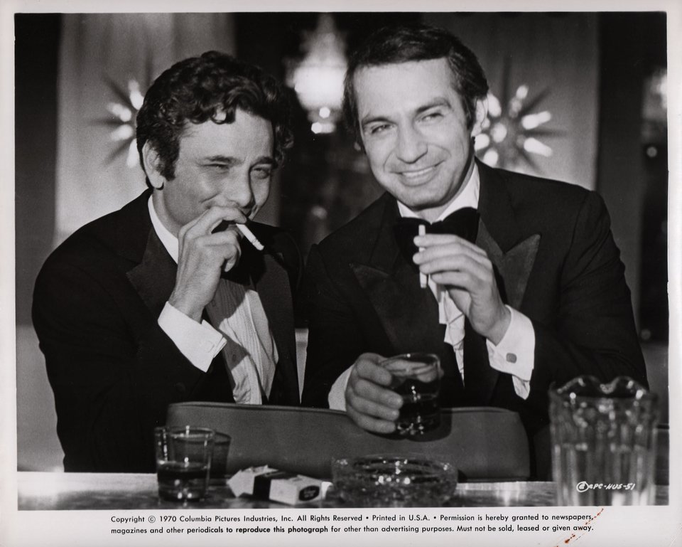 Peter Falk and Ben Gazzara in Husbands (1970)