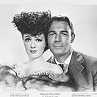 Randolph Scott and Gypsy Rose Lee in Belle of the Yukon (1944)