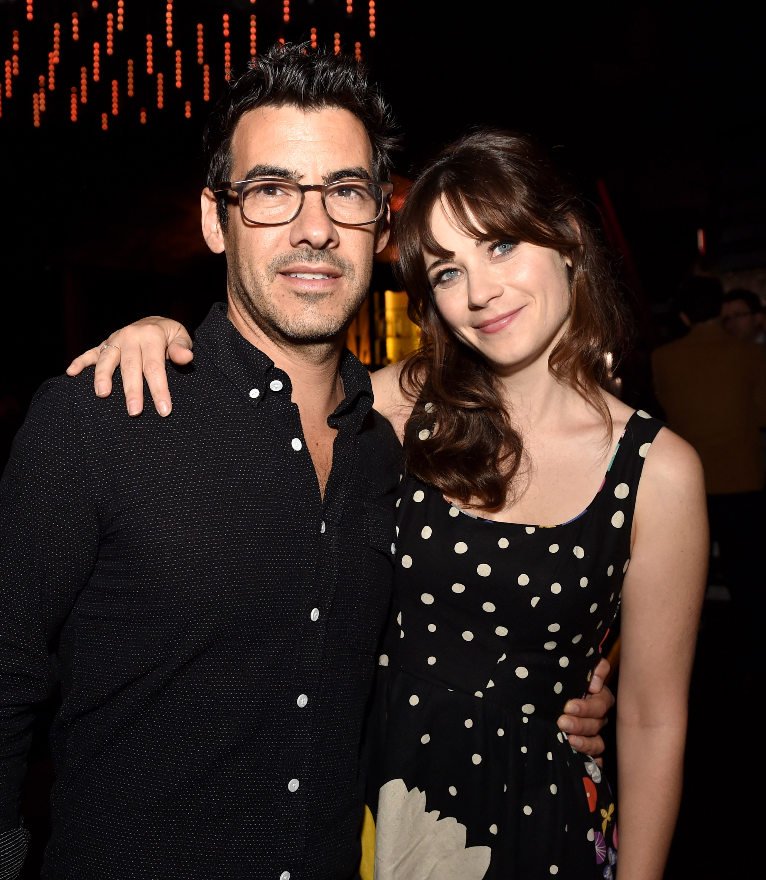 Zooey Deschanel and Jacob Pechenik at an event for The Skeleton Twins (2014)