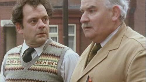Ronnie Barker and David Jason in Open All Hours (1976)