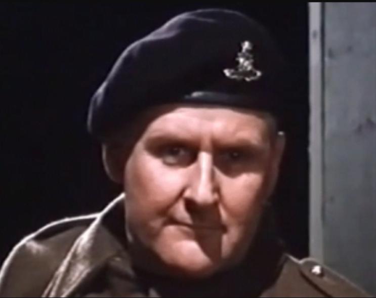 Peter Vaughan in The Bofors Gun (1968)