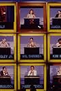 Ed Begley Jr., Zsa Zsa Gabor, Kim Fields, Jim J. Bullock, Paul Fusco, Emma Samms, Wil Shriner, Shadoe Stevens, and Brandon Tartikoff in The New Hollywood Squares (1986)