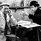 Tony Hancock and Sidney James in Hancock's Half Hour (1956)