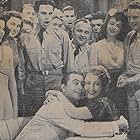 Robert Young, Mona Barrie, Jacqueline Dalya, Jeanette MacDonald, and The King's Men in Cairo (1942)