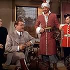 Errol Flynn, Dean Stockwell, Robert Douglas, and Reginald Owen in Kim (1950)