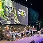 Modern Warfare II Launch, Amsterdam: Actors Glenn Morshower, Elliot Knight, Neil Ellice, Barry Sloane and creators Brian Bloom and Jeff Negus panel moderated by Shay Thompson.