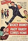 Mickey Rooney and Teddy Rooney in Andy Hardy Comes Home (1958)