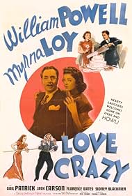 Myrna Loy and William Powell in Love Crazy (1941)