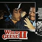 Barbara Carrera, Scott Glenn, and Edward Fox in Wild Geese II (1985)