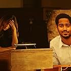 Alfred Enoch and Karla Souza in How to Get Away with Murder (2014)