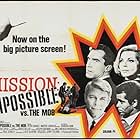 Barbara Bain, Martin Landau, Peter Graves, and Greg Morris in Mission Impossible Versus the Mob (1969)