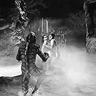 Julie Adams, Richard Carlson, and Ben Chapman in Creature from the Black Lagoon (1954)