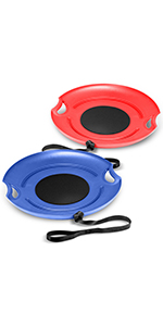 snow saucers 2 pack