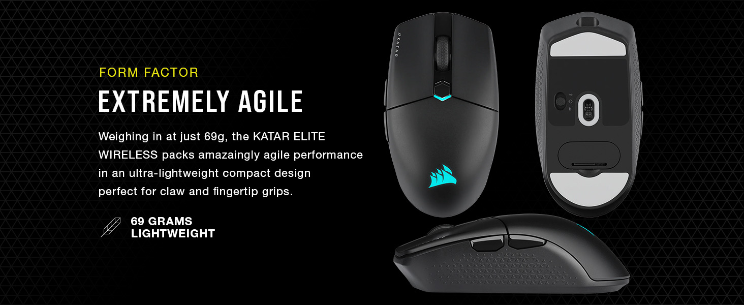 ultra-lightweight mouse, lightweight mouse, compact mouse