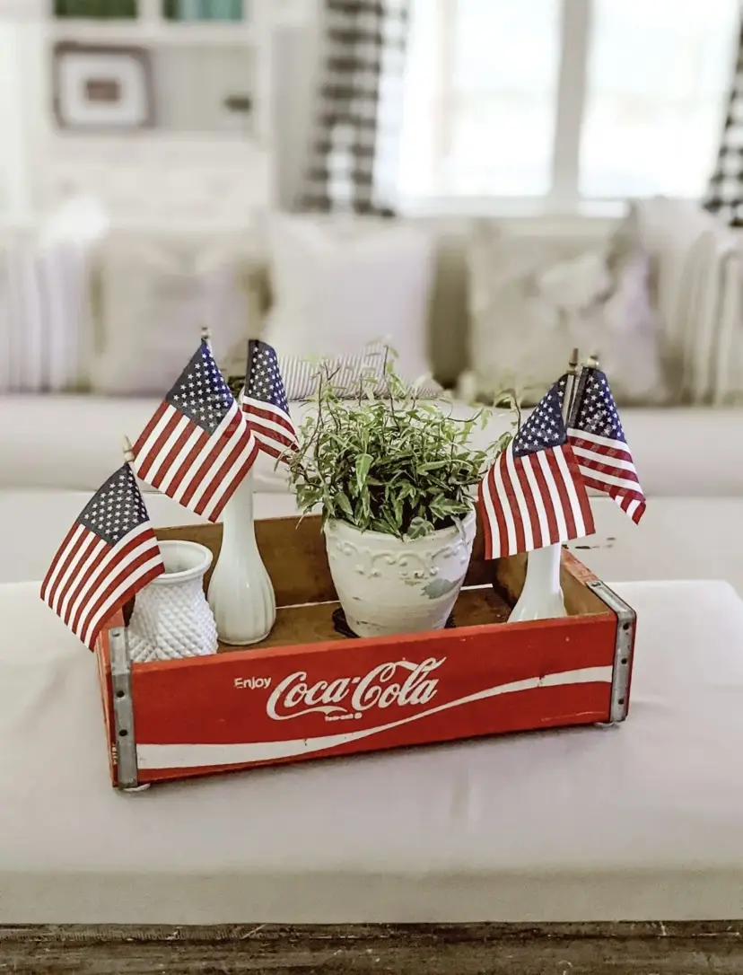 Vintage Patriotic Decor For This Year’s Labor Day