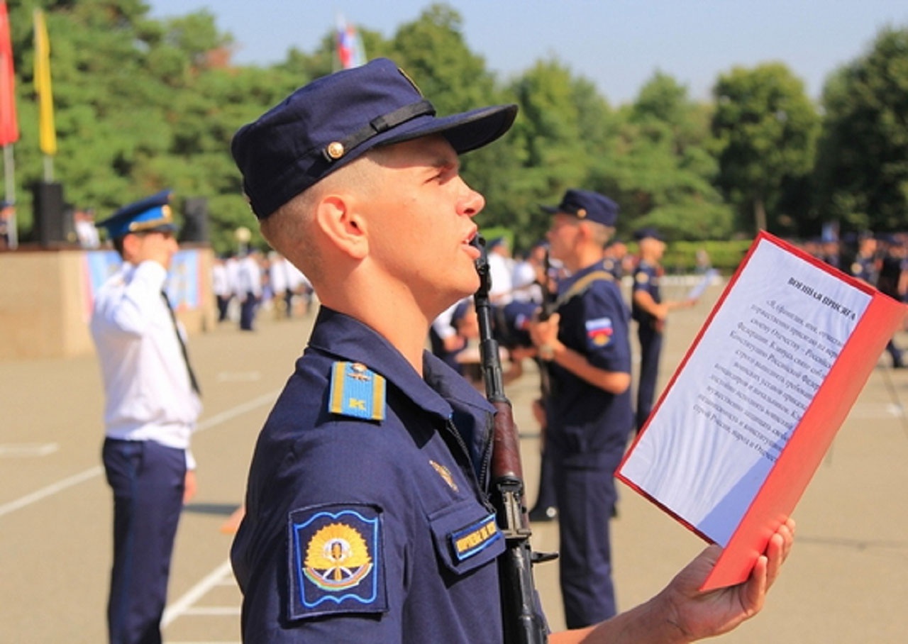 Присяга первокурсников 2021 года.