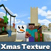 Pack de textures de Noël pour Minecraft PE