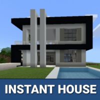 Instant House Mod pour Minecraft PE