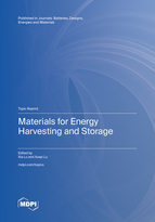 Topic Materials for Energy Harvesting and Storage book cover image