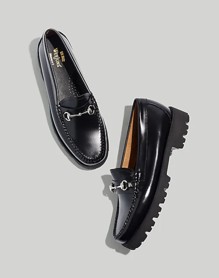 GH Bass Lug Loafers