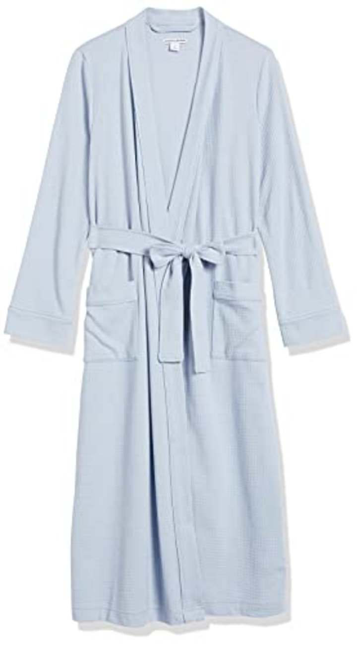 Amazon Essentials Women's Lightweight Waffle Robe 