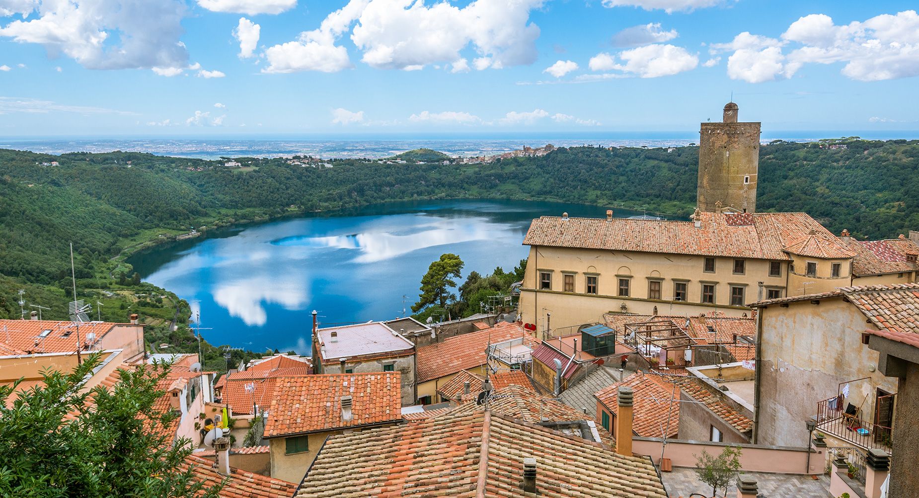 <strong>Nemi: </strong>This diminutive lake near the Italian capital has been drawing visitors since ancient Roman times.