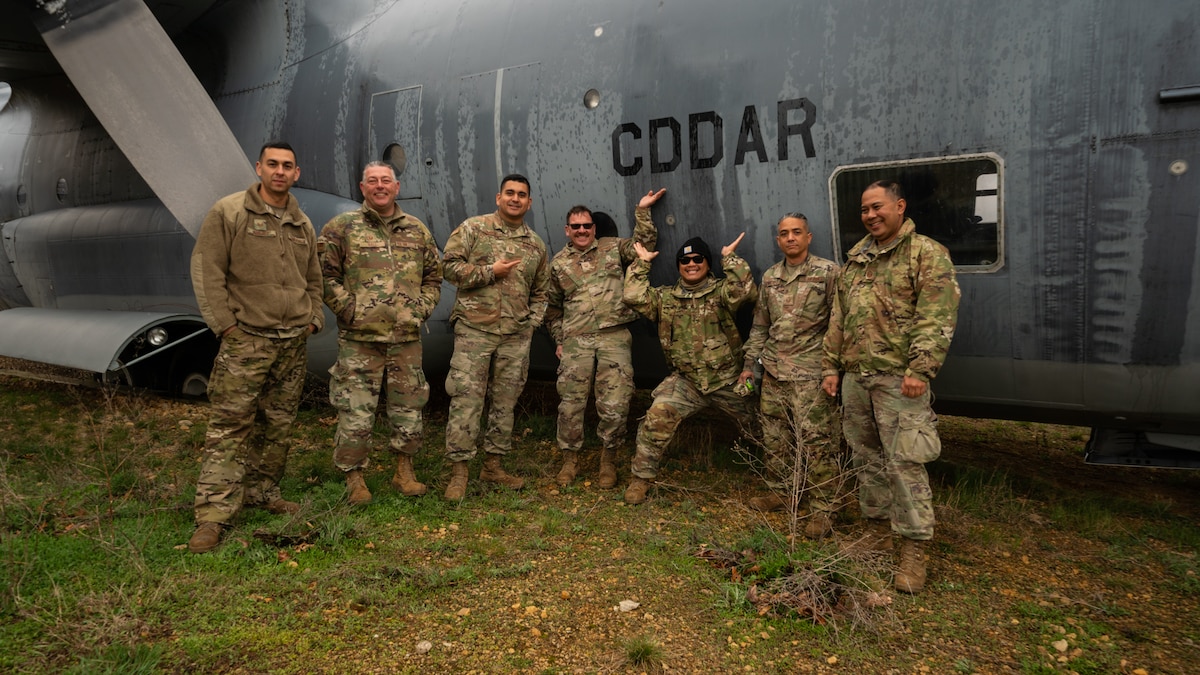 U.S. Air Force Airmen assigned to the 146th Maintenance Group, 146th Airlift Wing, based on Channel Islands Air National Guard Station, practice executing the fundamentals of Crash Damaged and Disabled Aircraft Recovery on Volk Field in Camp Douglas, Wisconsin, April 16-18, 2024. The CDDAR certified members and augmentees used airbags, forklifts and cranes to raise, pull and stabilize aircraft that simulated different scenarios of downed airplanes.