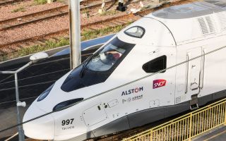 La nouvelle compagnie Promixa souhaite acquérir douze rames du même modèle que le TGV M. La SNCF doit le mettre en service au second semestre 2025. (Photo Teresa Suarez/EPA)