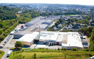 L’usine Saupiquet de Quimper en activité depuis la fin des années 60. (Saupiquet - Bolton Food)